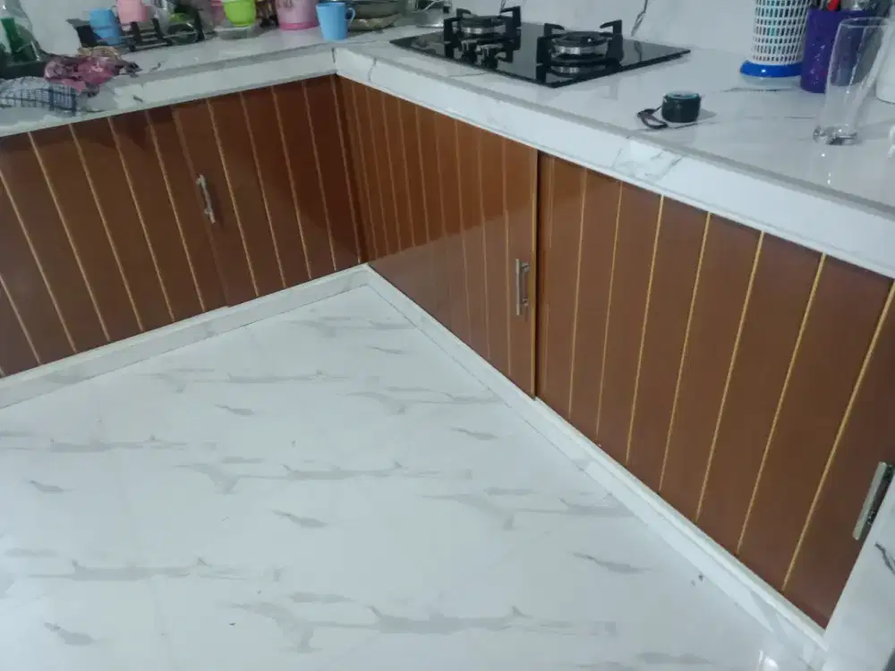 PASANG KOLONG DAPUR PVC, PINTU REL