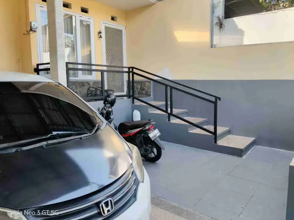 Dijual Rumah Luas 155m di Timur Stasiun Arjosari Kota Malang Dekat sekali Exit Tol Karanglo