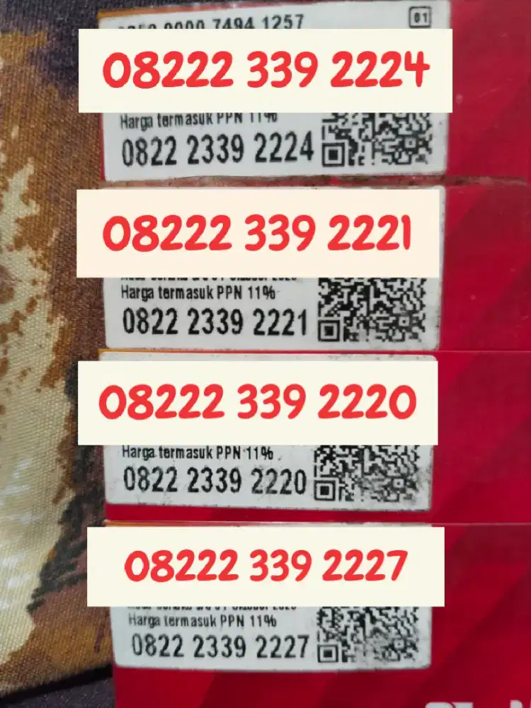 Kartu perdana Telkomsel simpati cantik mantap murah