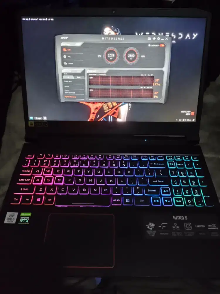 Acer Nitro 5 RTX 2060 6 GB