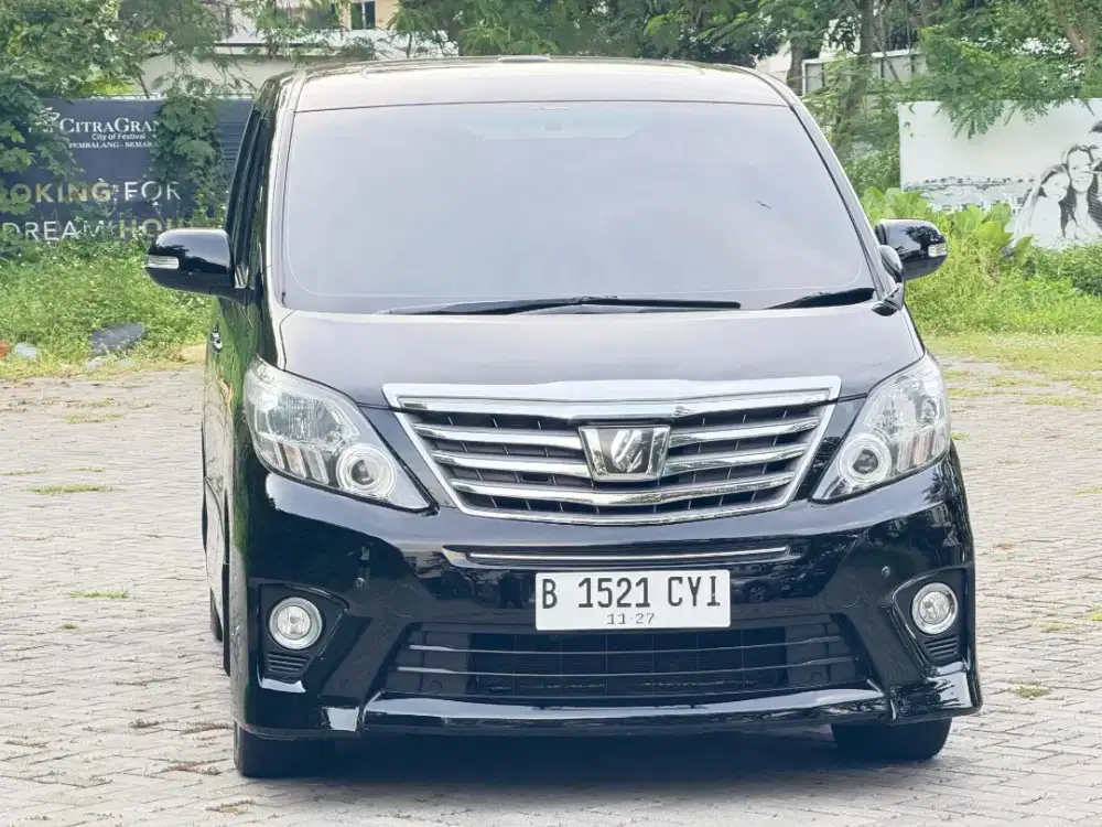 TOYOTA ALPHARD 2.4 S AUDIOLESS 2013 MATIC