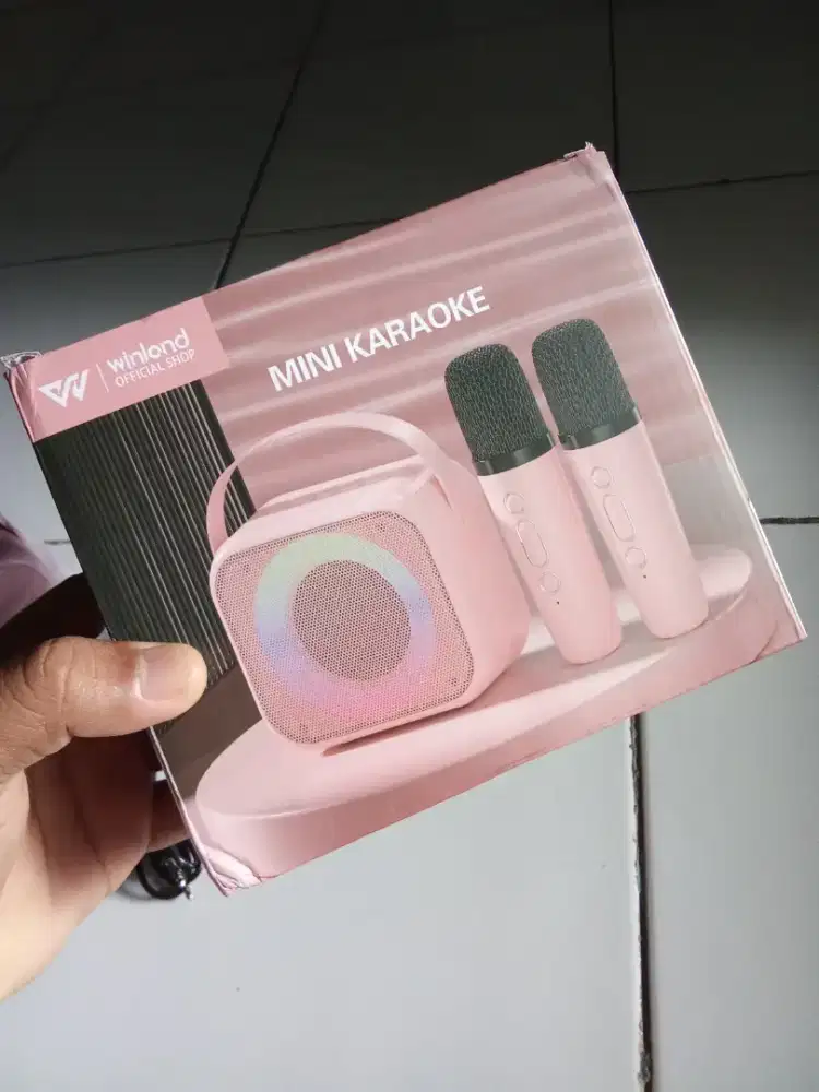 Speaker bluetooth mini karaoke winland