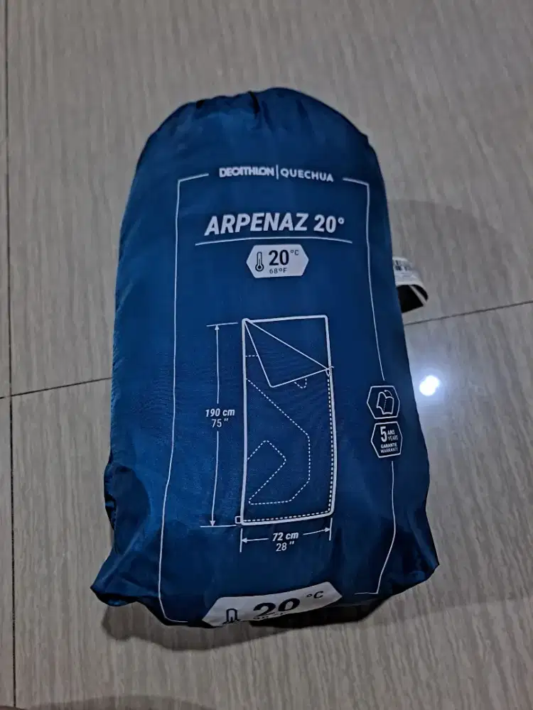 Arpenaz 20⁰ sleeping bagg