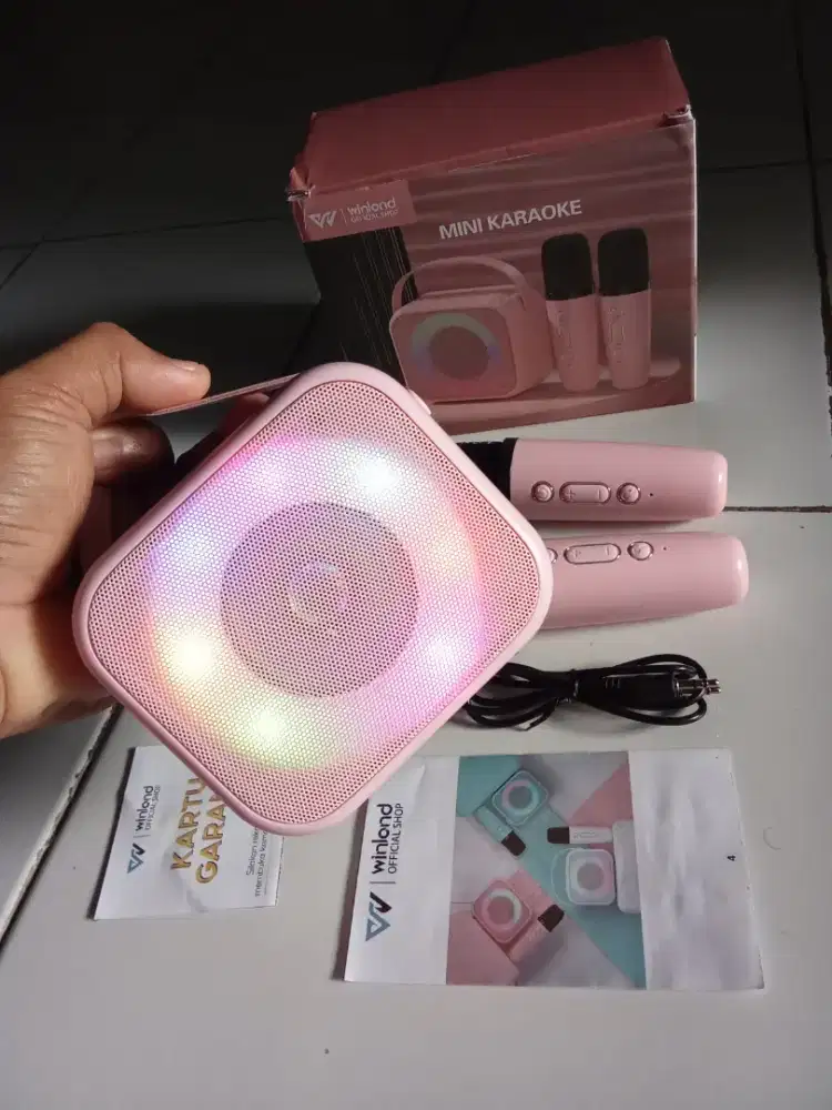 Speaker mini bluetooth karaoke winland