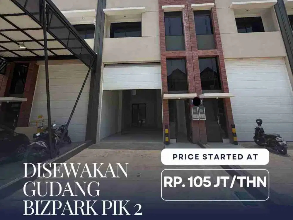 Disewakan Gudang Multiguna Bizzpark PIk 2