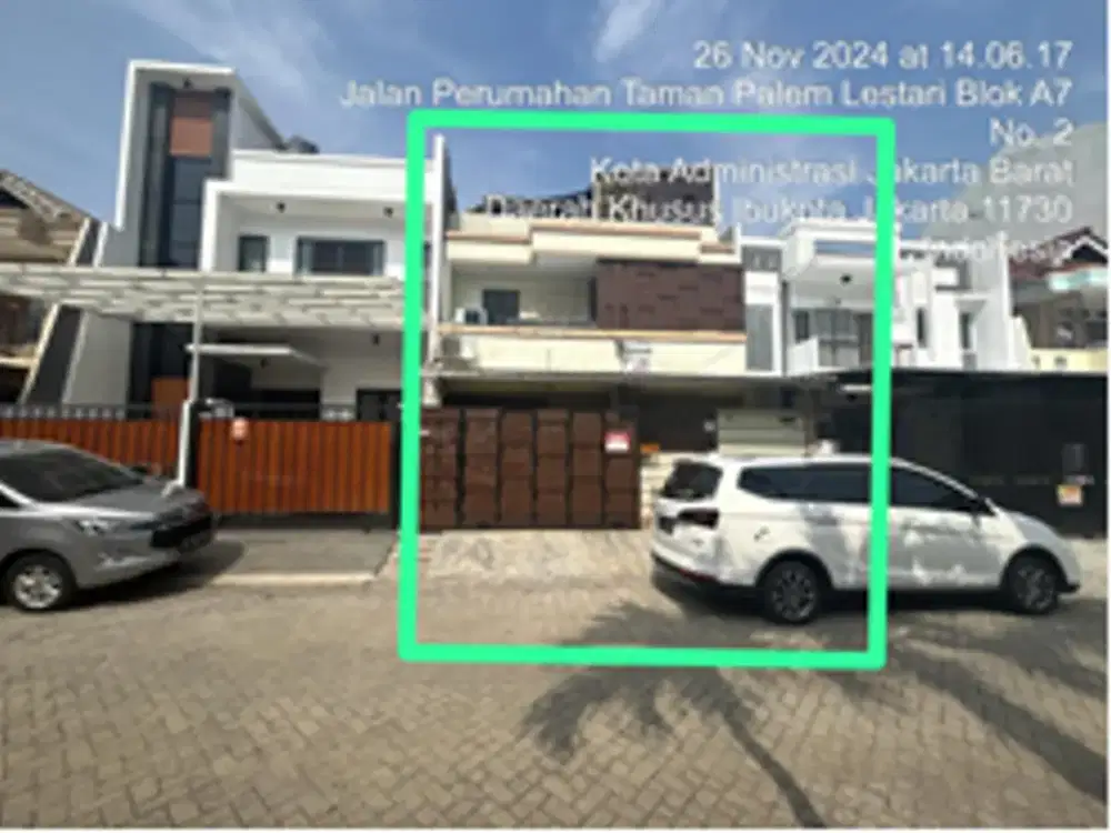 Dijual Lelang Rumah Taman Palem Lestari Cengkareng, Jakarta Barat