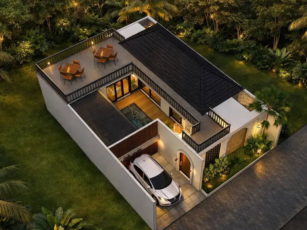 villa fully furnished di jual di Nusadua