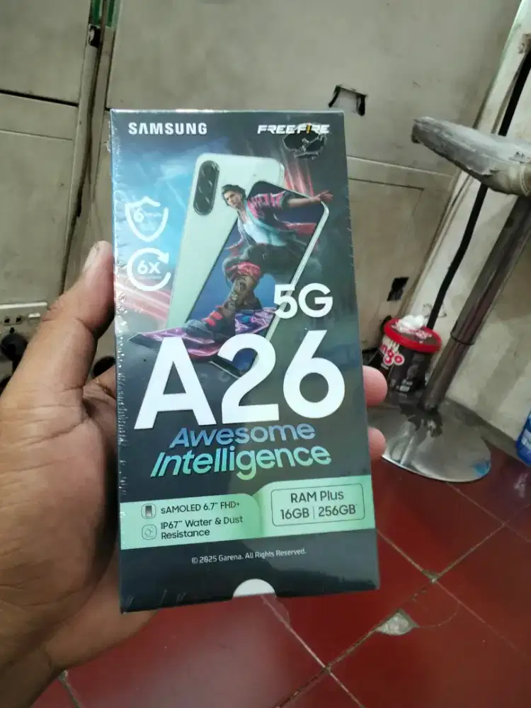 New Samsung galaxy A26 ram8/256 garansi resmi 1 tahun