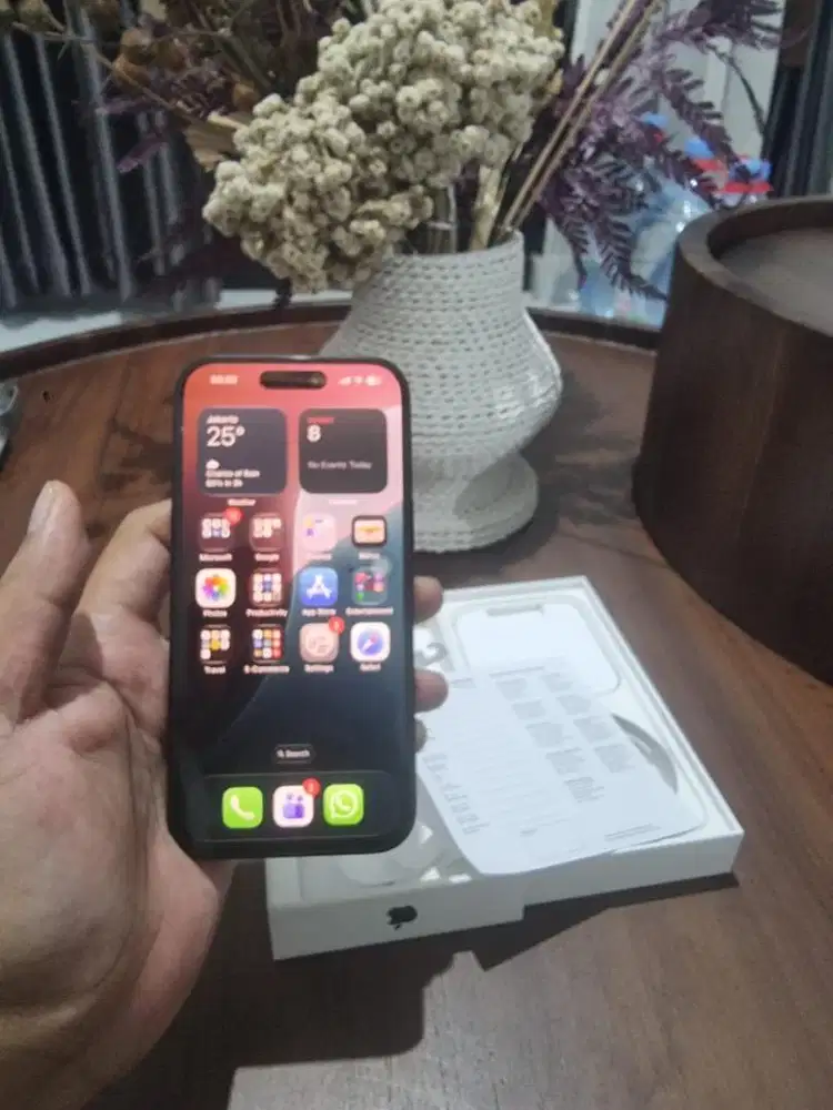 Iphone 15 128gb hitam ibox