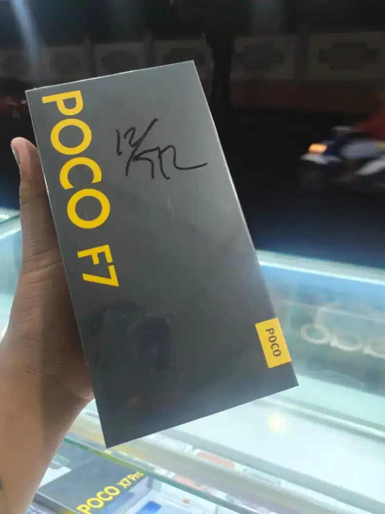 New Poco f7 ram12/512 garansi resmi 1 tahun