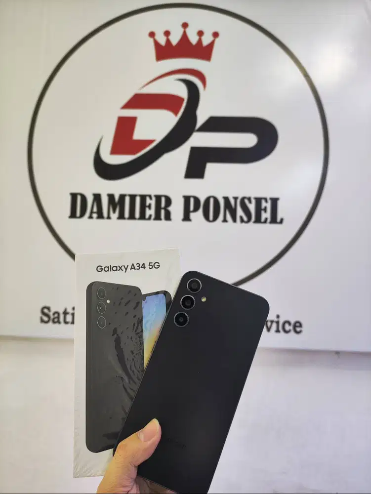 SAMSUNG A34 5G (8/256) SECOND FULLSET EX GARANSI RESMI SEIN NASIONAL