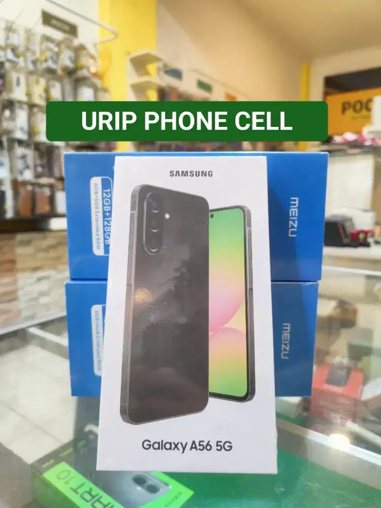 SAMSUNG A56 8/256 promo+bonus cash & credit garansi Resmi
