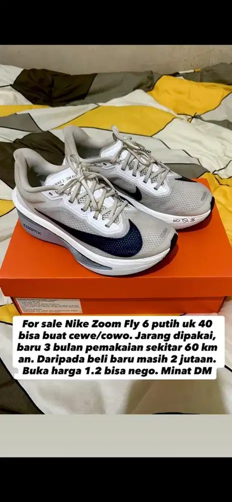 Nike Zoom Fly 6 Size 40