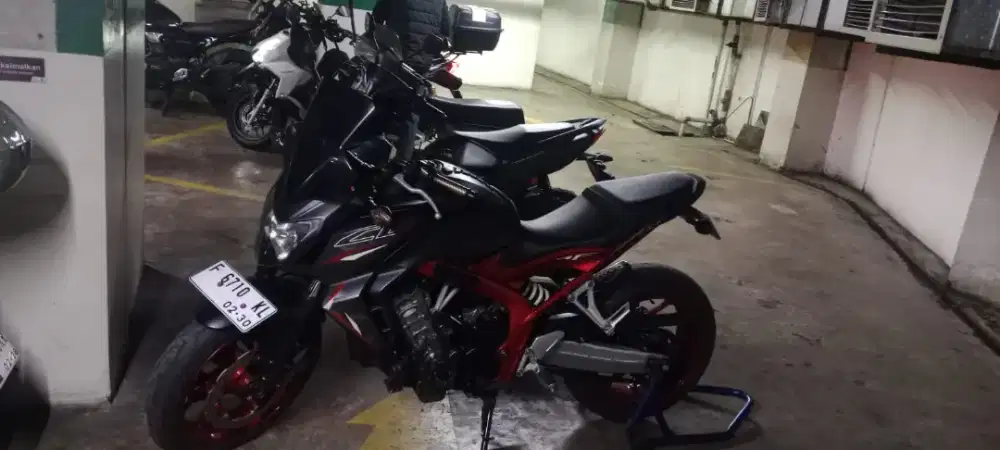 Honda cb 650F tahun 2016 pmkaian 2017