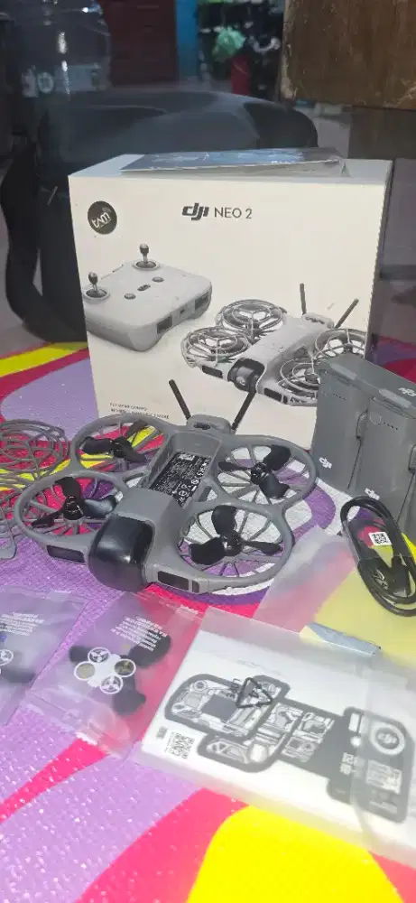DJI NEO 2 FLY MORE COMBO TANPA REMOTE GRS TAM PANJANG