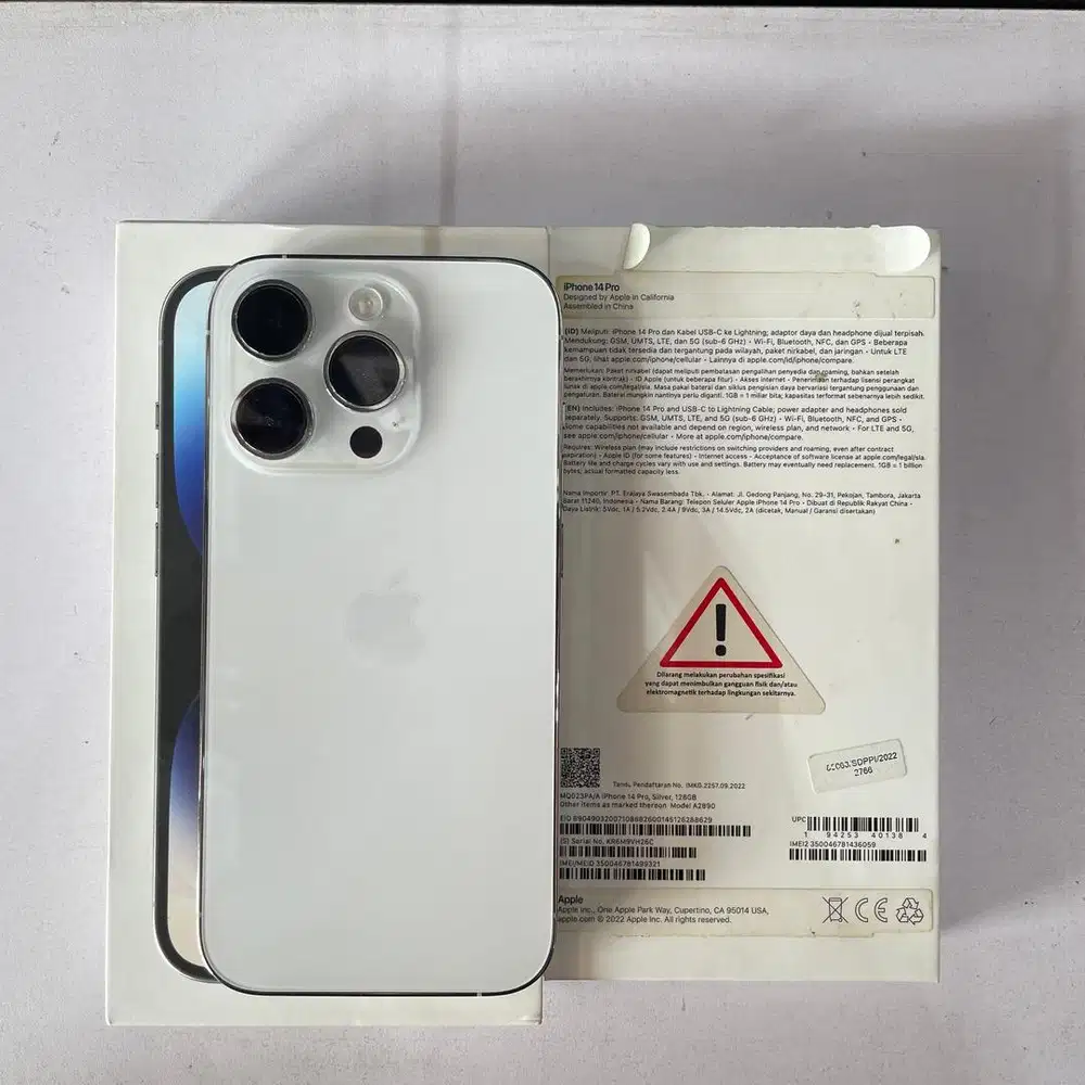 IPhone 14 Pro 128 iBox Silver Bh 86