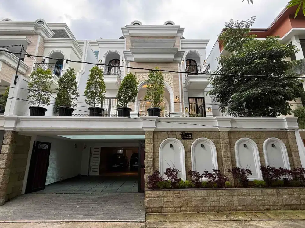 Rumah Mewah Emporio Design, 4 Lantai di Cilandak Jakarta Selatan