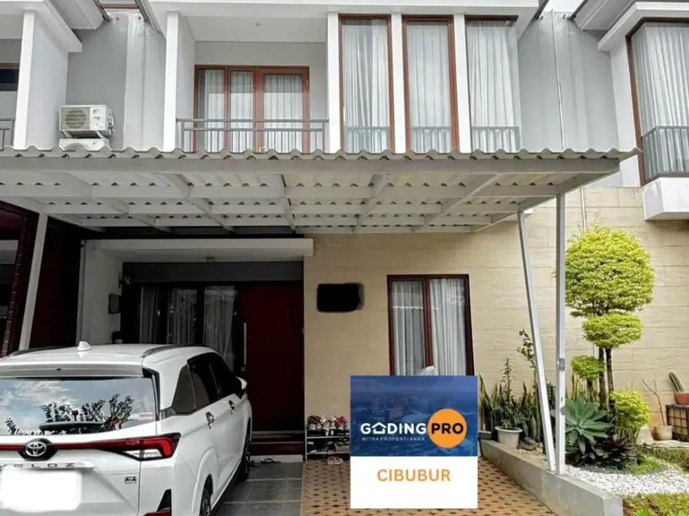 DIJUAL RUMAH 2 LANTAI SIAP HUNI PREMIERE ESTATE 2 – CIBUBUR Full Furnished + Elektronik | Carport 2 Mobil | SHM