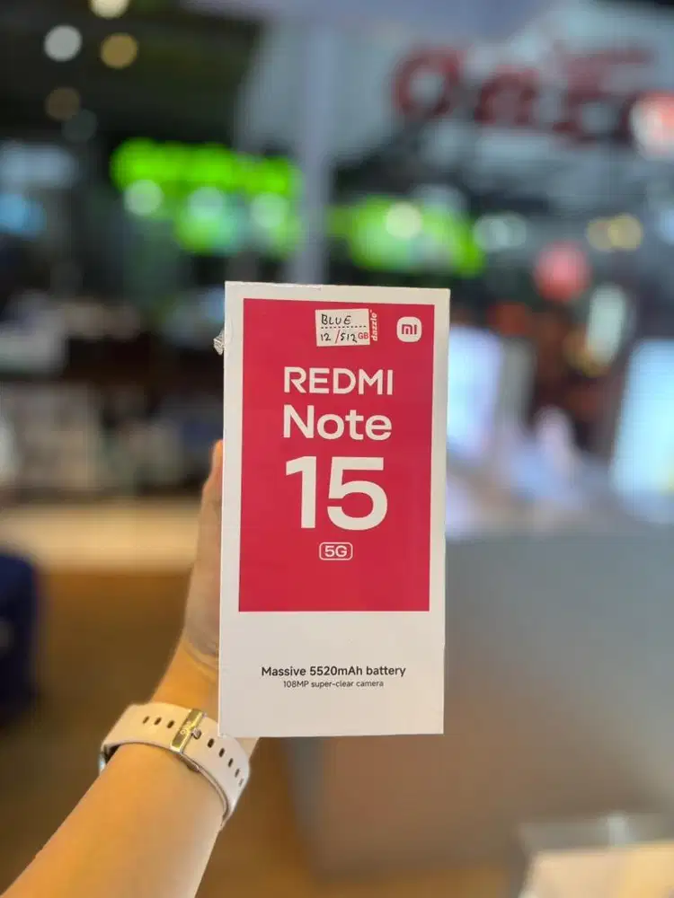 Promo Redmi Note 15 5G Free Buds 6 Play