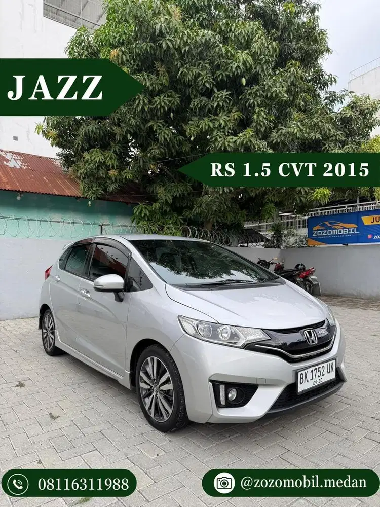 (ODO 37rb) Honda Jazz RS CVT 2015