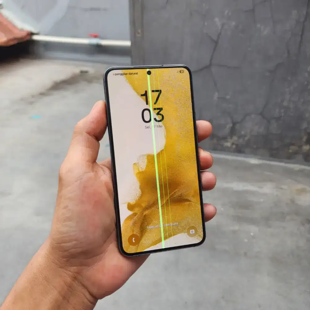 SAMSUNG GALAXY S22 5G SEIN 8/256 GB MINUS GARIS FUNGSI 100% NORMAL