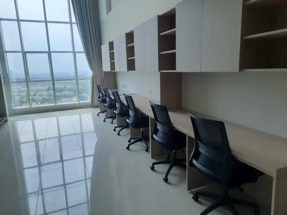 DISEWA @SOHO ROSEVILLE BSD HARGA BAGUS FURNISHED COCOK BANGET UNTUK KANTOR SIAP MASUK