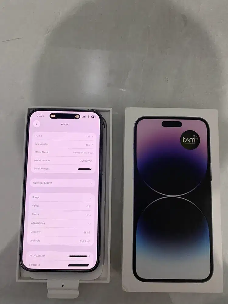 Iphone 14 Promax 128gb ex IBOX