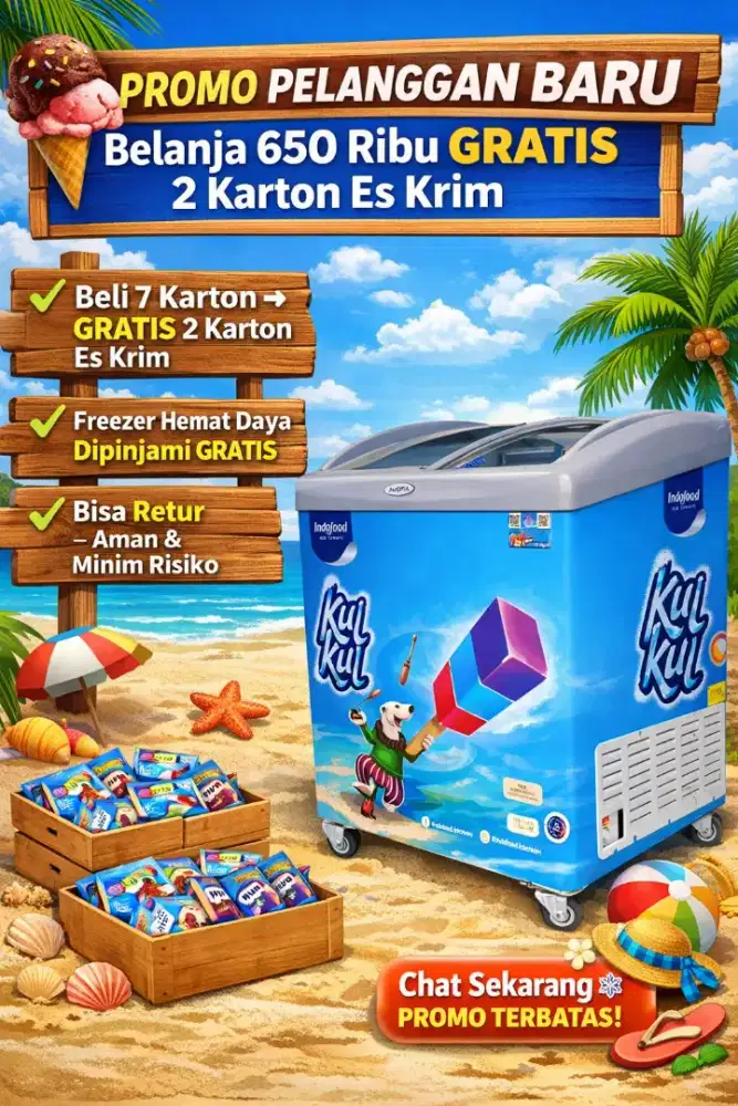 Paket usaha es krim Indofood
