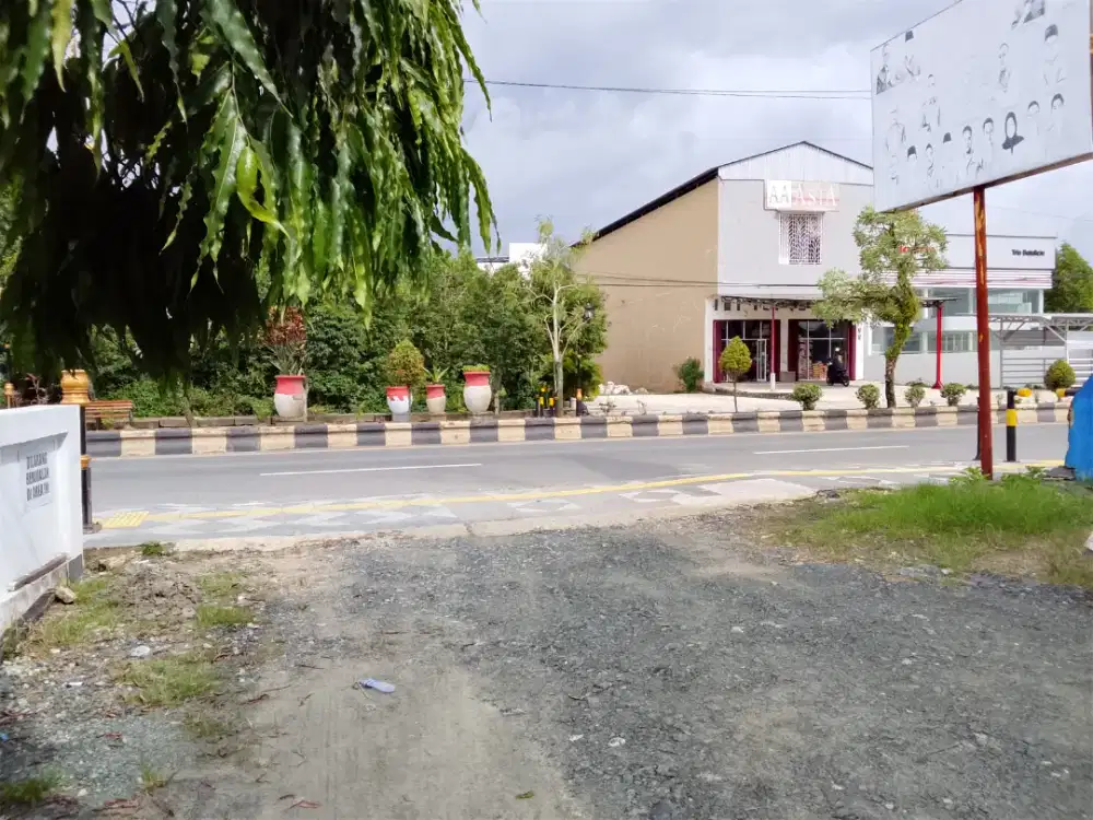 Dijual tanah di jl. Raya batulicin