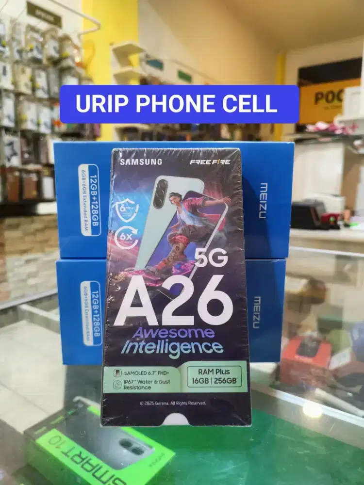 SAMSUNG A26 5G 8/256 PROMO+BONUW CASH & CREDIT GARANSI RESMI