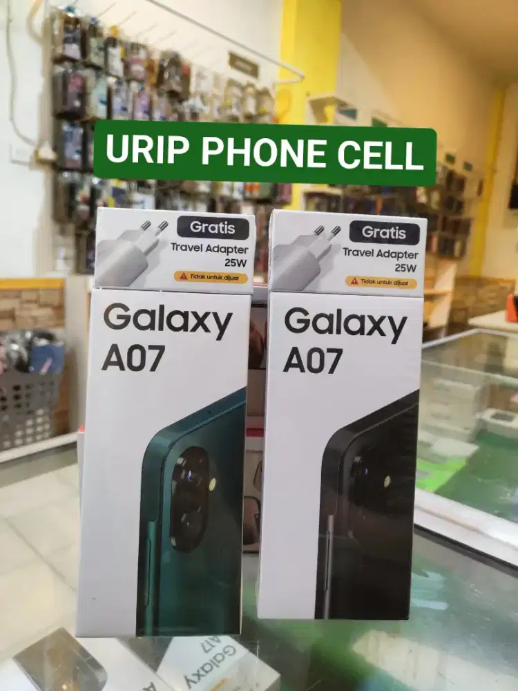 SAMSUNG A07 25 Wat 4/64 Promo+bonus cash & credit garansi Resmi