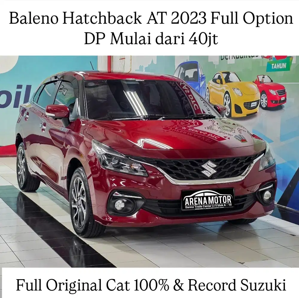 [KM 17rb] Baleno Hatchback AT 2023 Full Ori# Suzuki 1.5 pmk 2024 Matic