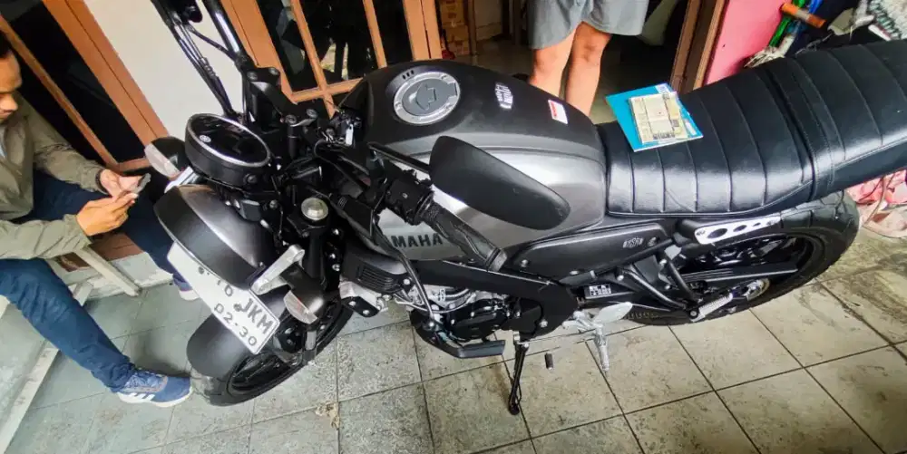 Yamaha XSR 155 2025 Silver Metallic