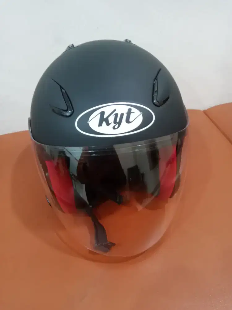 Helm KYT Dj Maru Black Doff