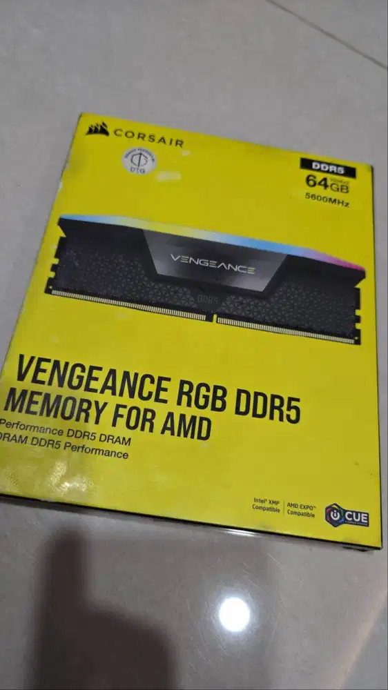 RAM Corsair Vengeance DDR5 64GB 5600Mhz