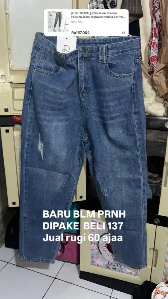 CELANA JEANS BIRU XXL
