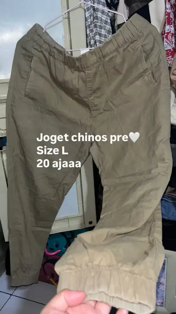 CELANA CHINOS JOGER UK L