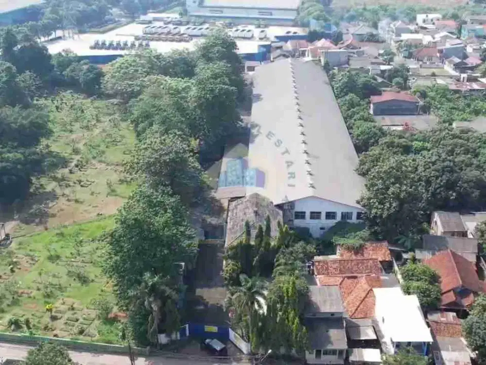 Turun Harga! Dijual Pabrik Murah Di Kadujaya - Curug, Akses Container 40 Feet!