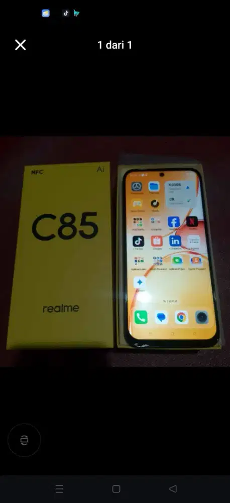 Jual realme c85 fullset kondisi mulus
