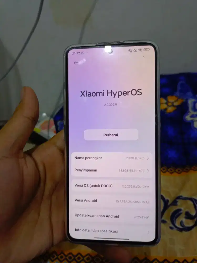 Poco x7 pro 12/512