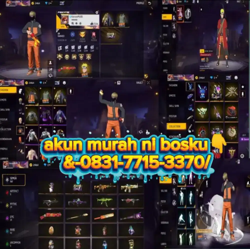 jual akun ff aman dan percaya