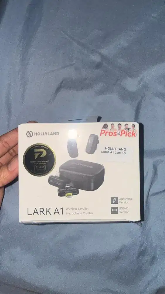 Micropohone Wireless Type C Hollyland Lark A1 Combo
