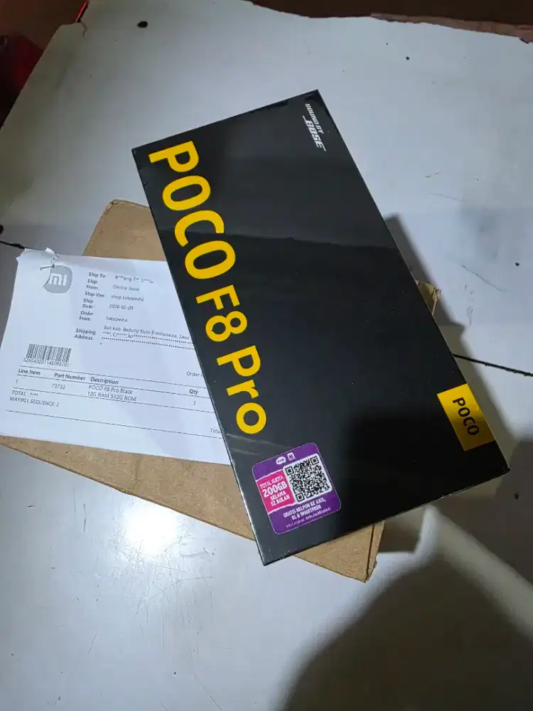 Poco f8 pro 12/512gb bisa tt dibawahnya