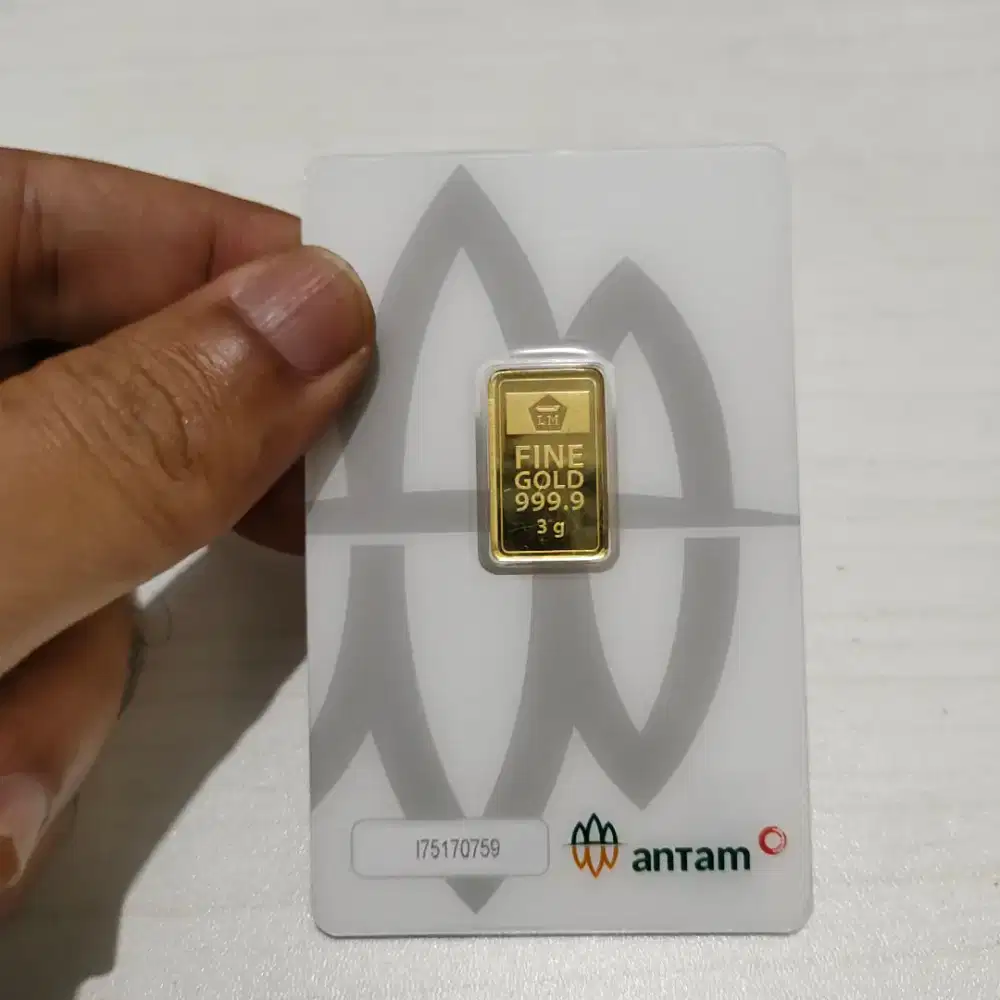 LM EMAS ANTAM 3 Gram, LOGAM MULIA ANTAM CERTIEYE 2026