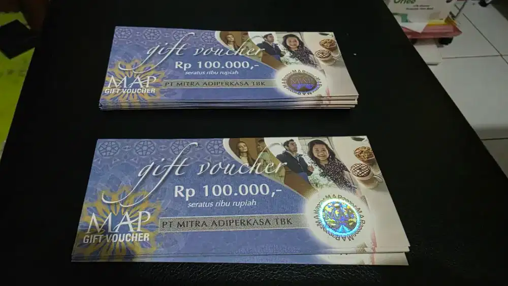 VOUCHER MAP 70 LEMBAR @100,000