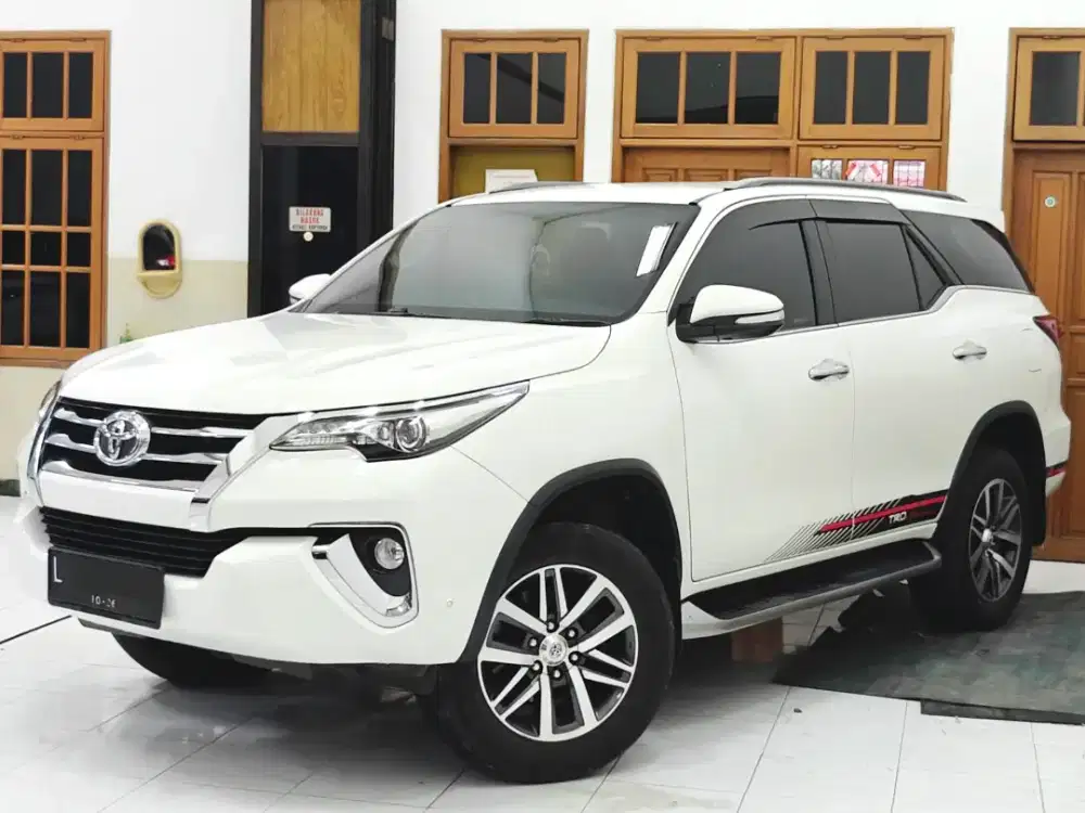 Km90 Fortuner VRZ 2016 Diesel Automatic Euro2 AT Solar Putih 2017 Ori