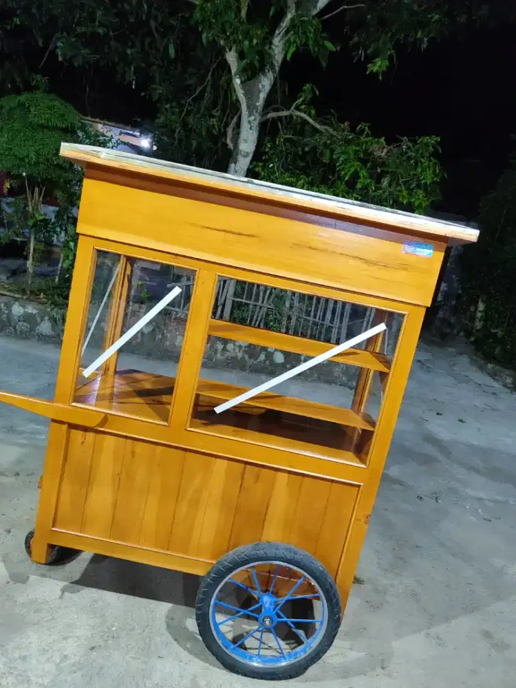 Gerobak Angkringan jg Melayani Pesanan Grobak Bakso Mie Bubur Sate dlL