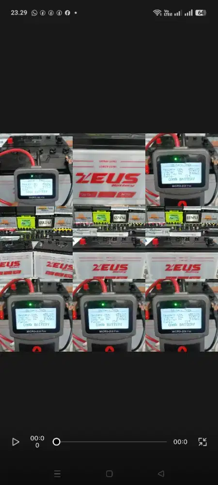 Aki mobil / accu  mobil copotan berkualitas