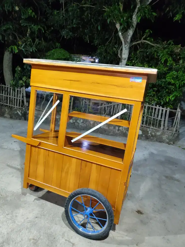 Gerobak Angkringan jg Melayani Pesanan Grobak Bakso Mie Bubur Sate dlL