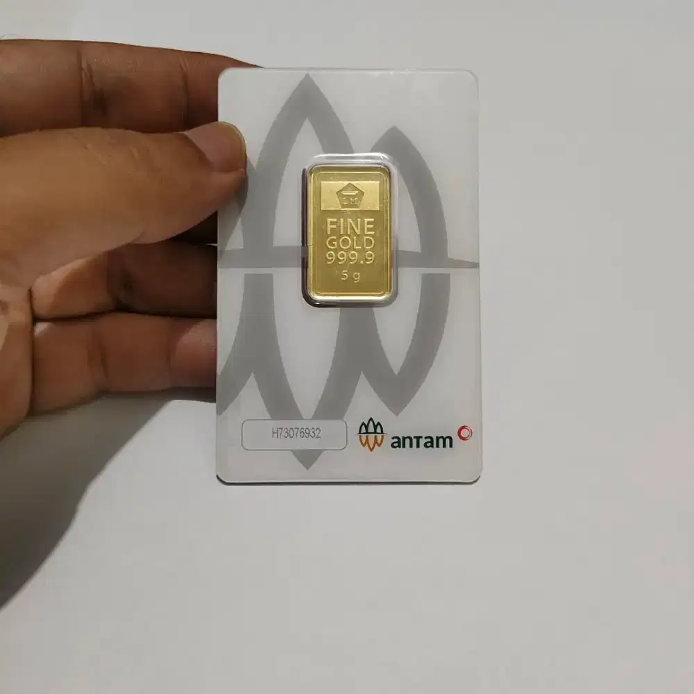 LM EMAS ANTAM 5 Gram, LOGAM MULIA ANTAM